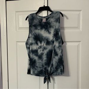 no boundaries tie dye tank top